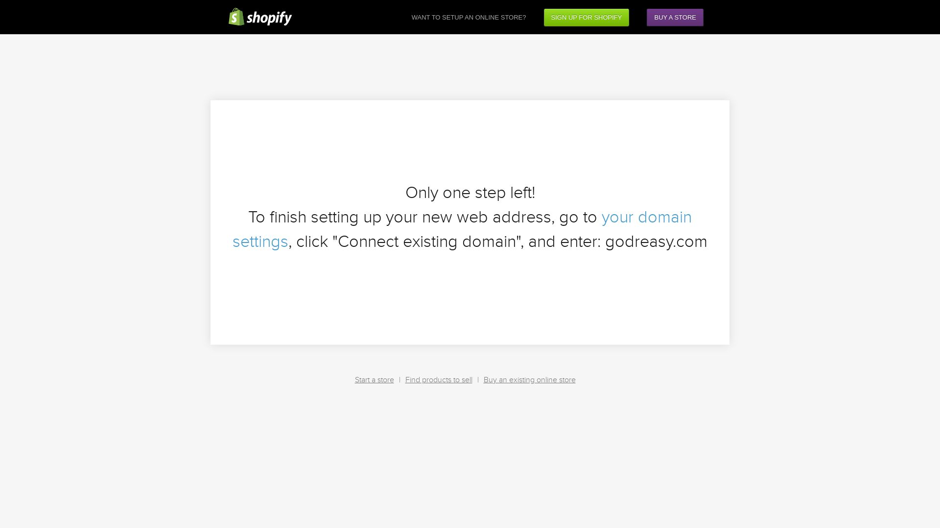 网站状态 godreasy.com 是  在线的