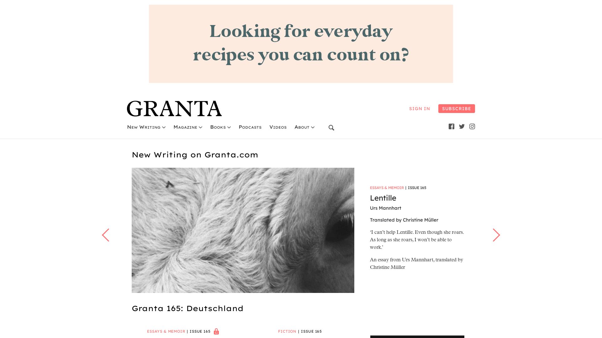 网站状态 granta.com 是  在线的