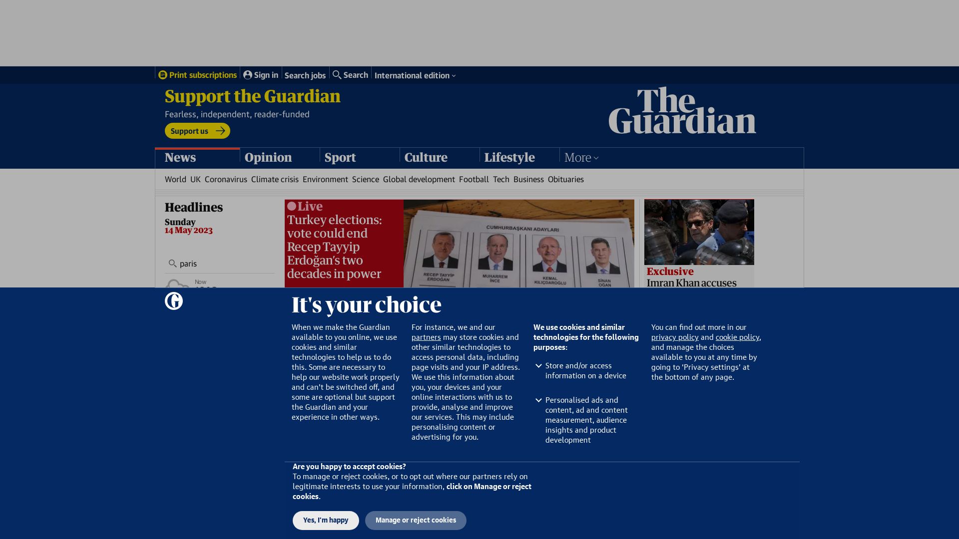 网站状态 guardian.co.uk 是  在线的