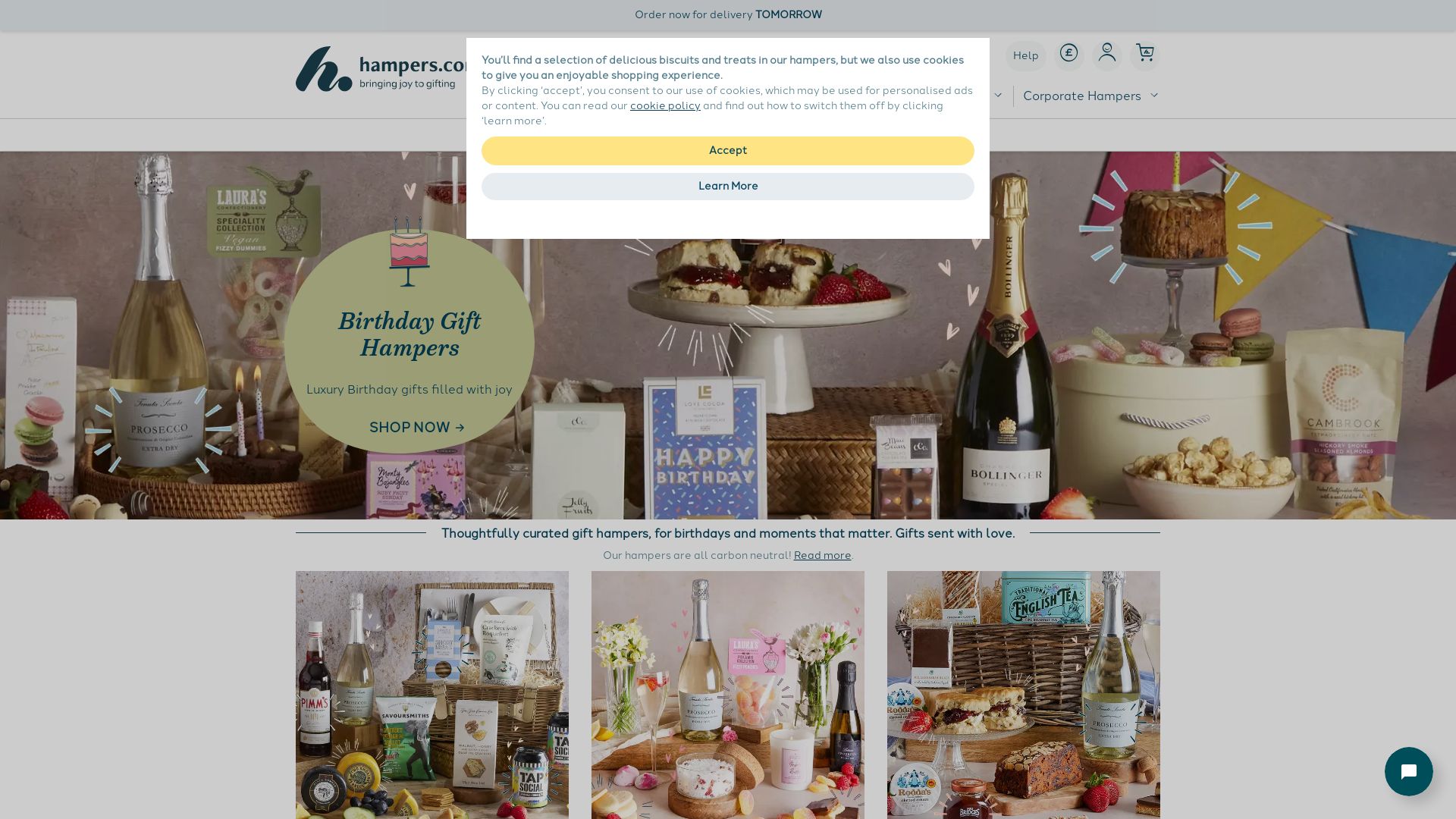 网站状态 hamper.com 是  在线的