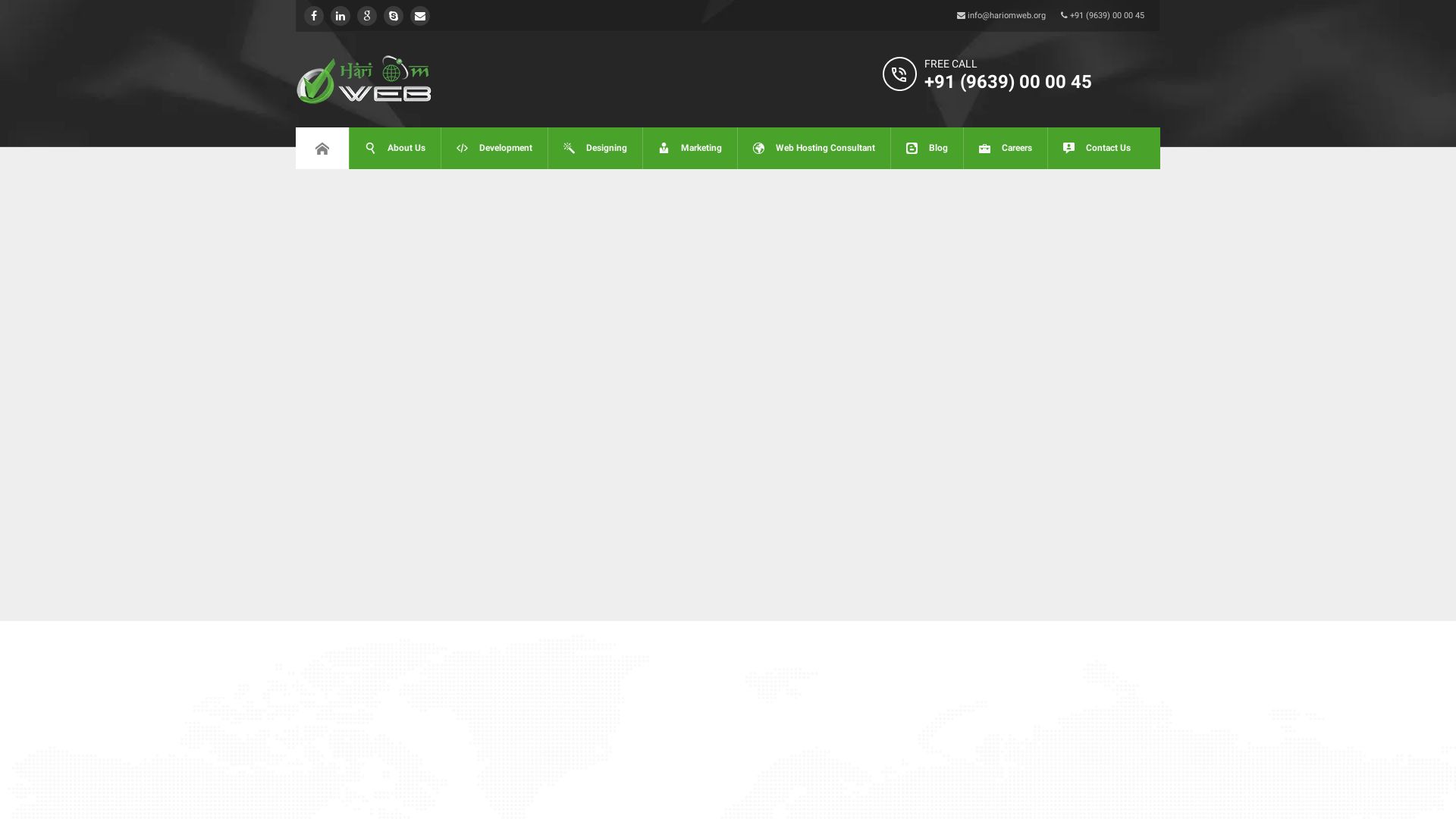 网站状态 hariomweb.org 是  在线的