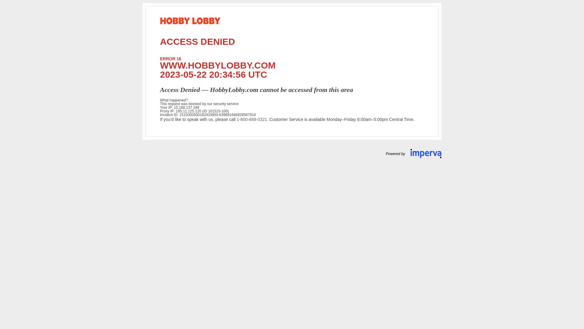 网站状态 hobbylobby.com 是  在线的