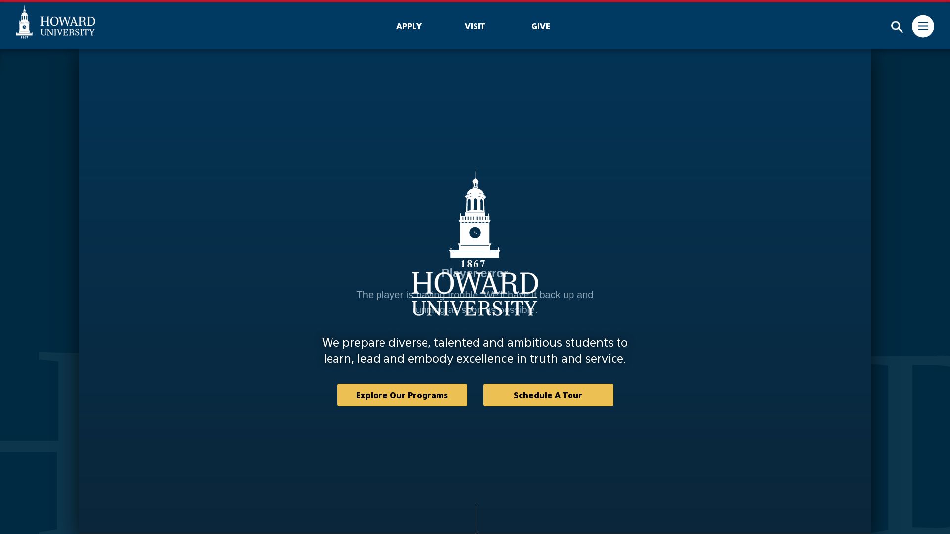 网站状态 howard.edu 是  在线的