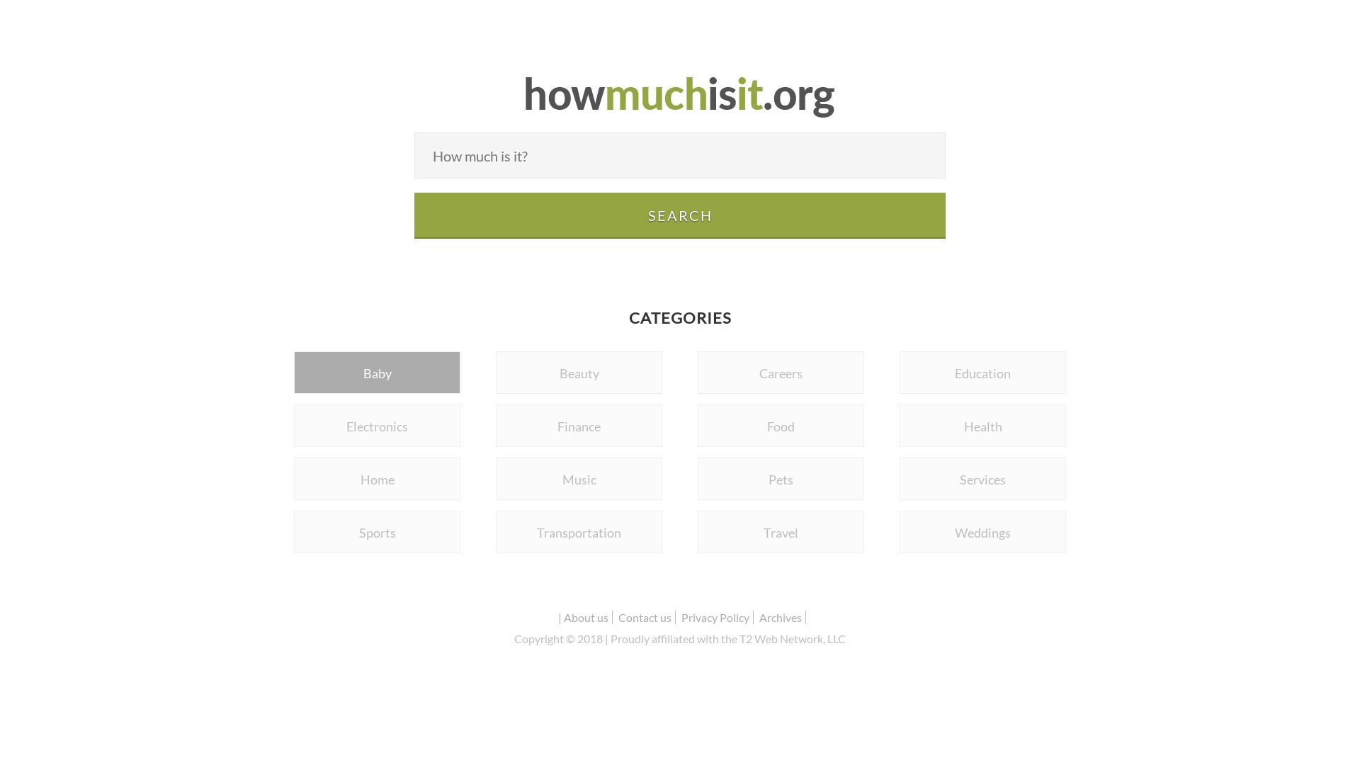 网站状态 howmuchisit.org 是  在线的