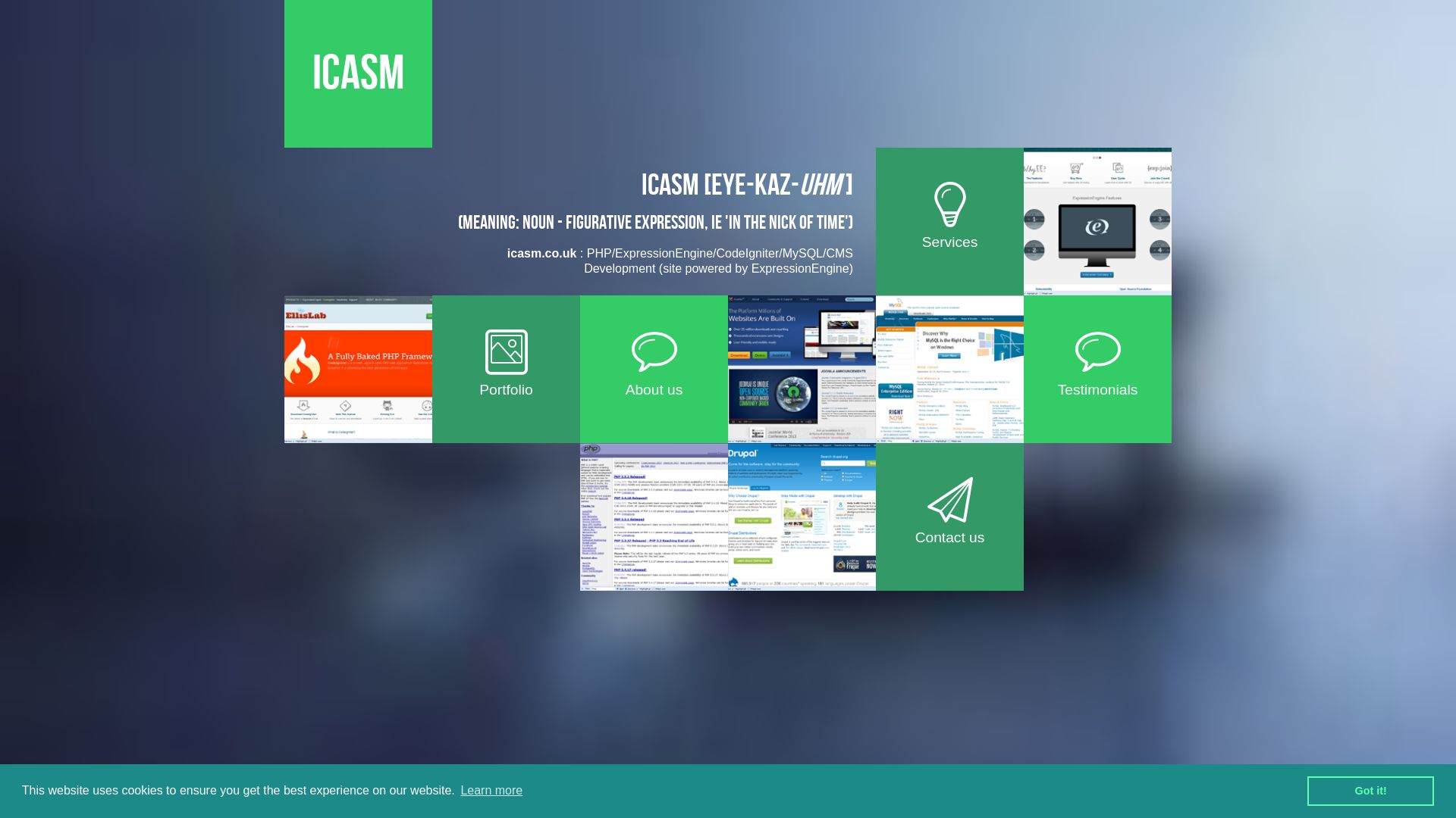 网站状态 icasm.co.uk 是  在线的