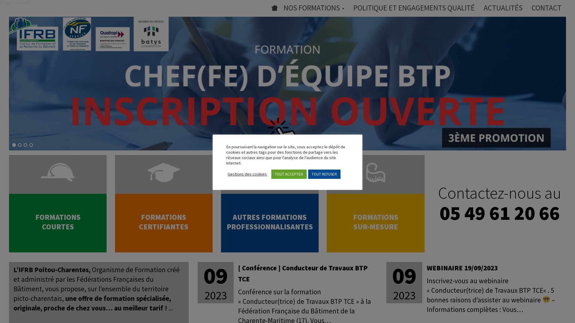 网站状态 ifrbpoitoucharentes.fr 是  在线的