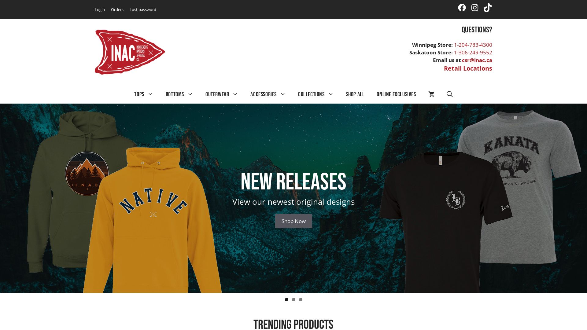 网站状态 inac.ca 是  在线的