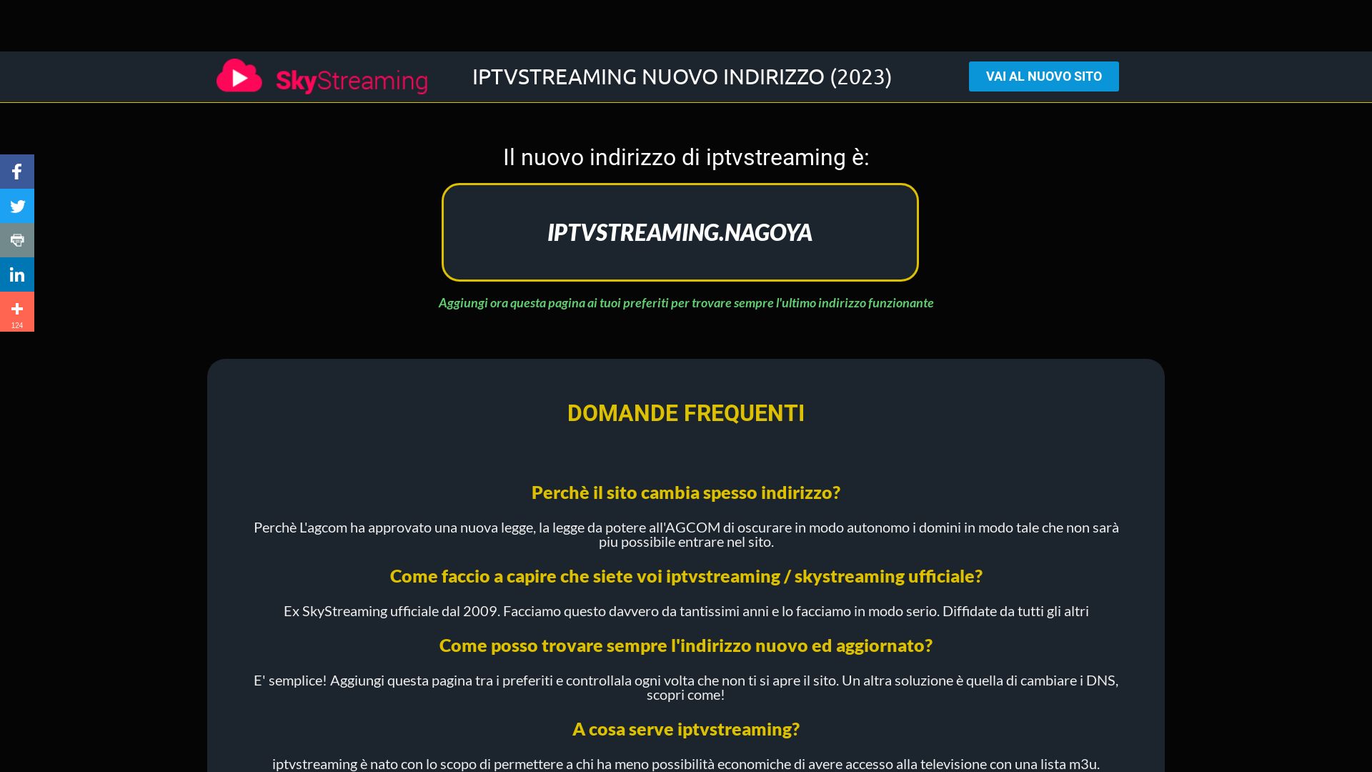 网站状态 iptvstreaming-dominio.net 是  在线的