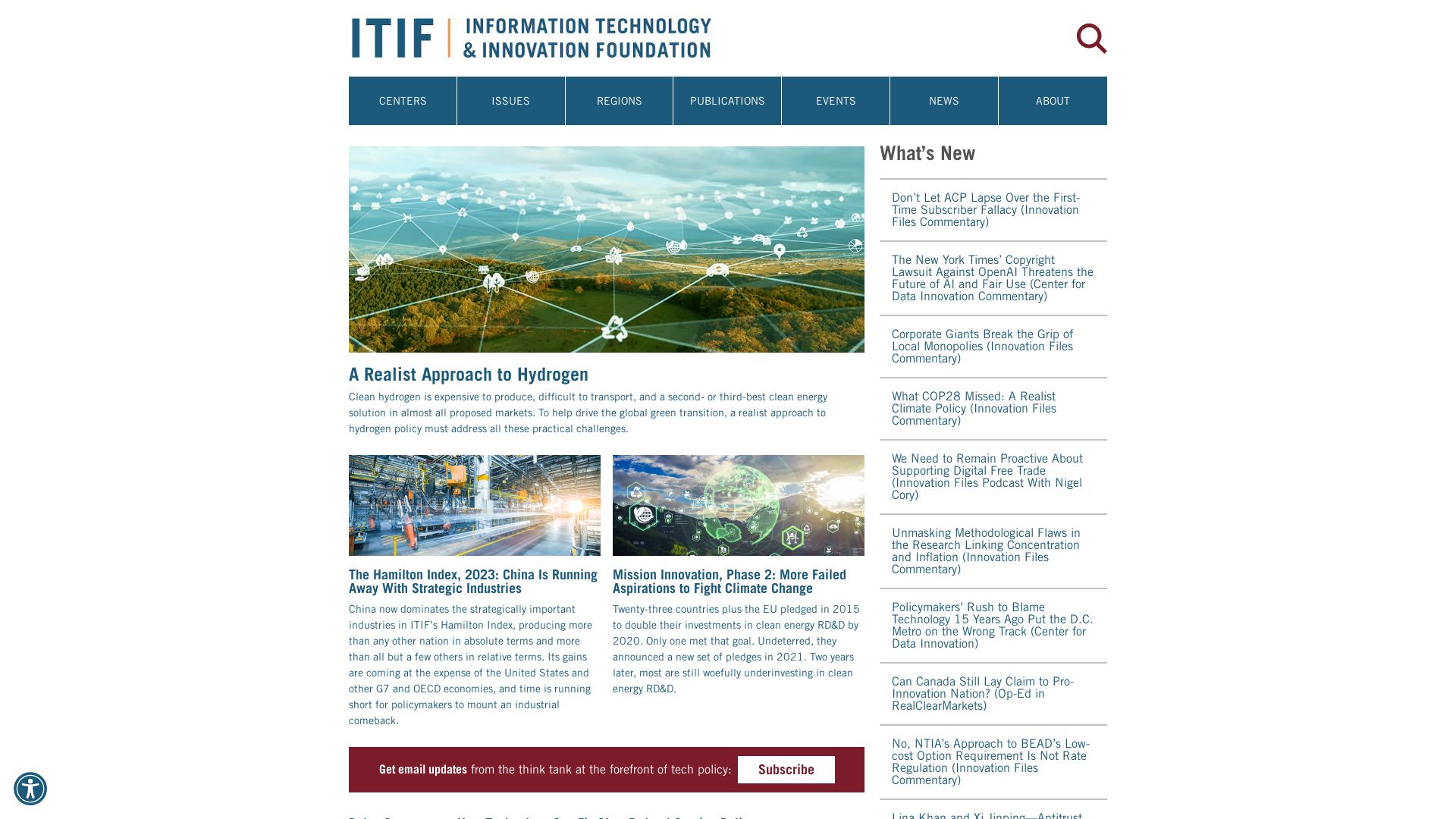 网站状态 itif.org 是  在线的