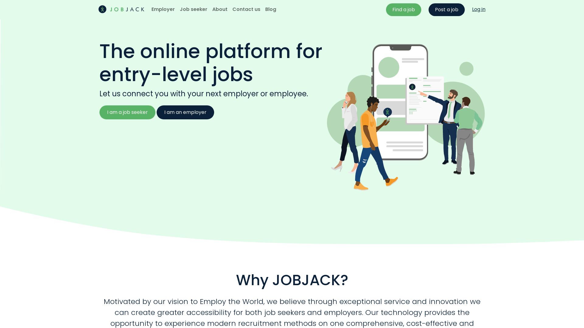 网站状态 jobjack.co.za 是  在线的