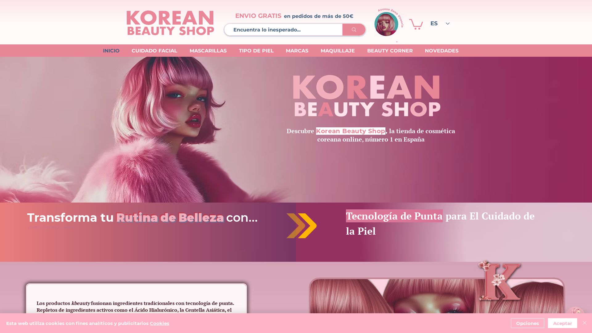 网站状态 koreanbeautyshopeu.com 是  在线的
