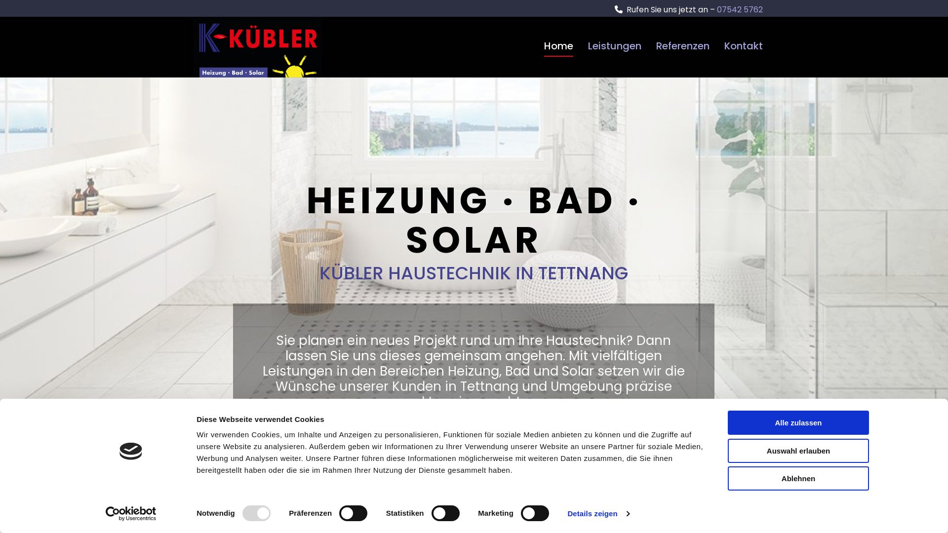 网站状态 kuebler-haustechnik.de 是  在线的