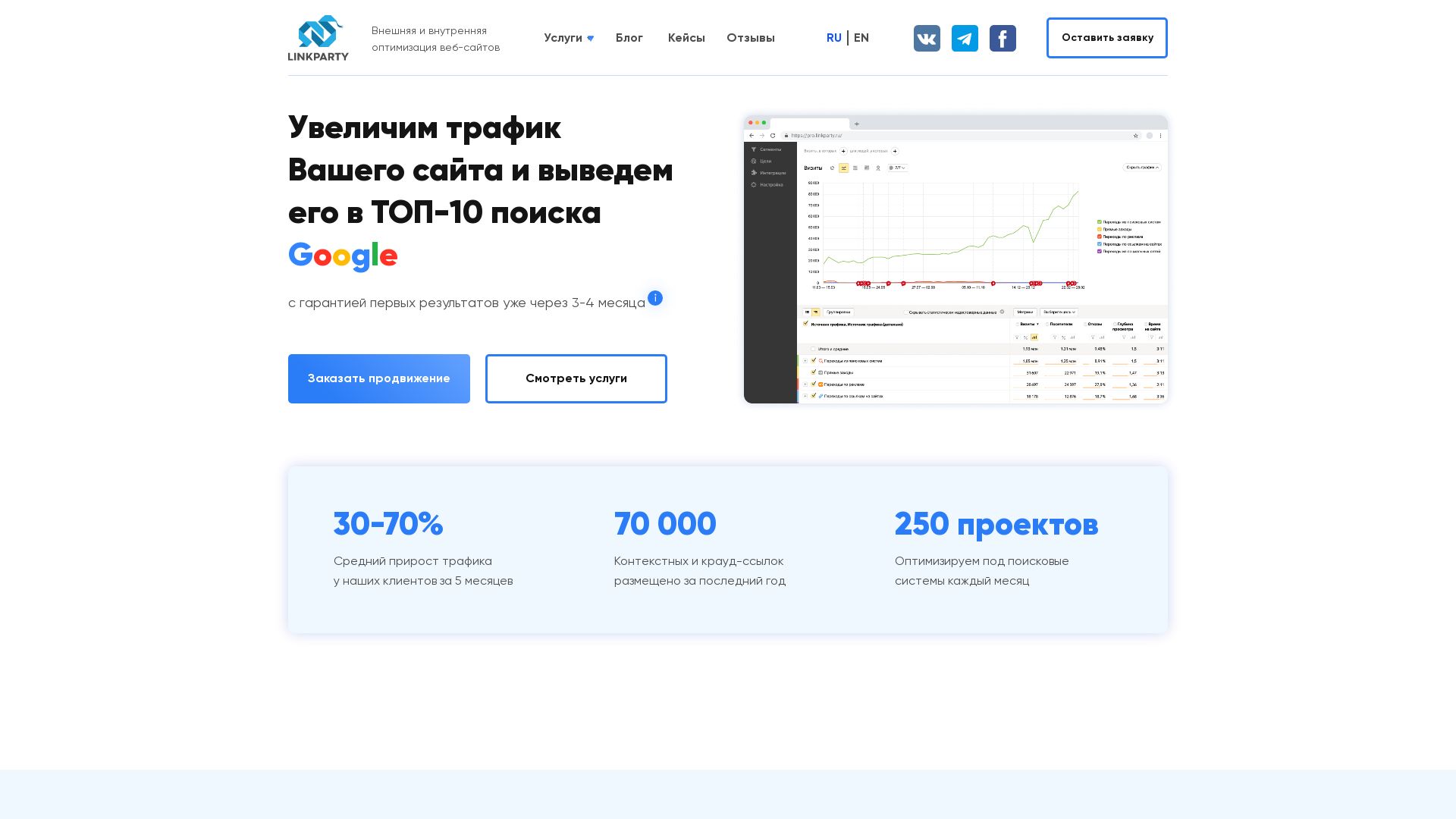 网站状态 linkparty.ru 是  在线的