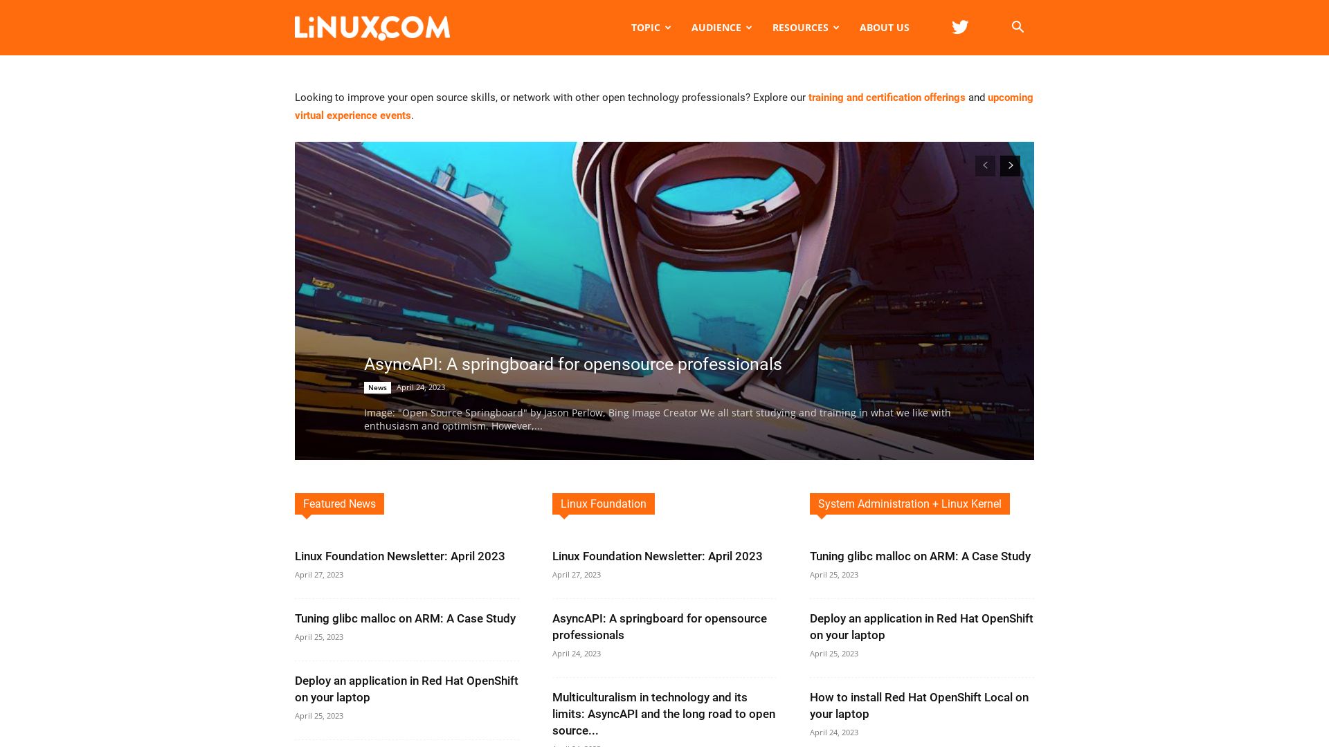 网站状态 linux.com 是  在线的