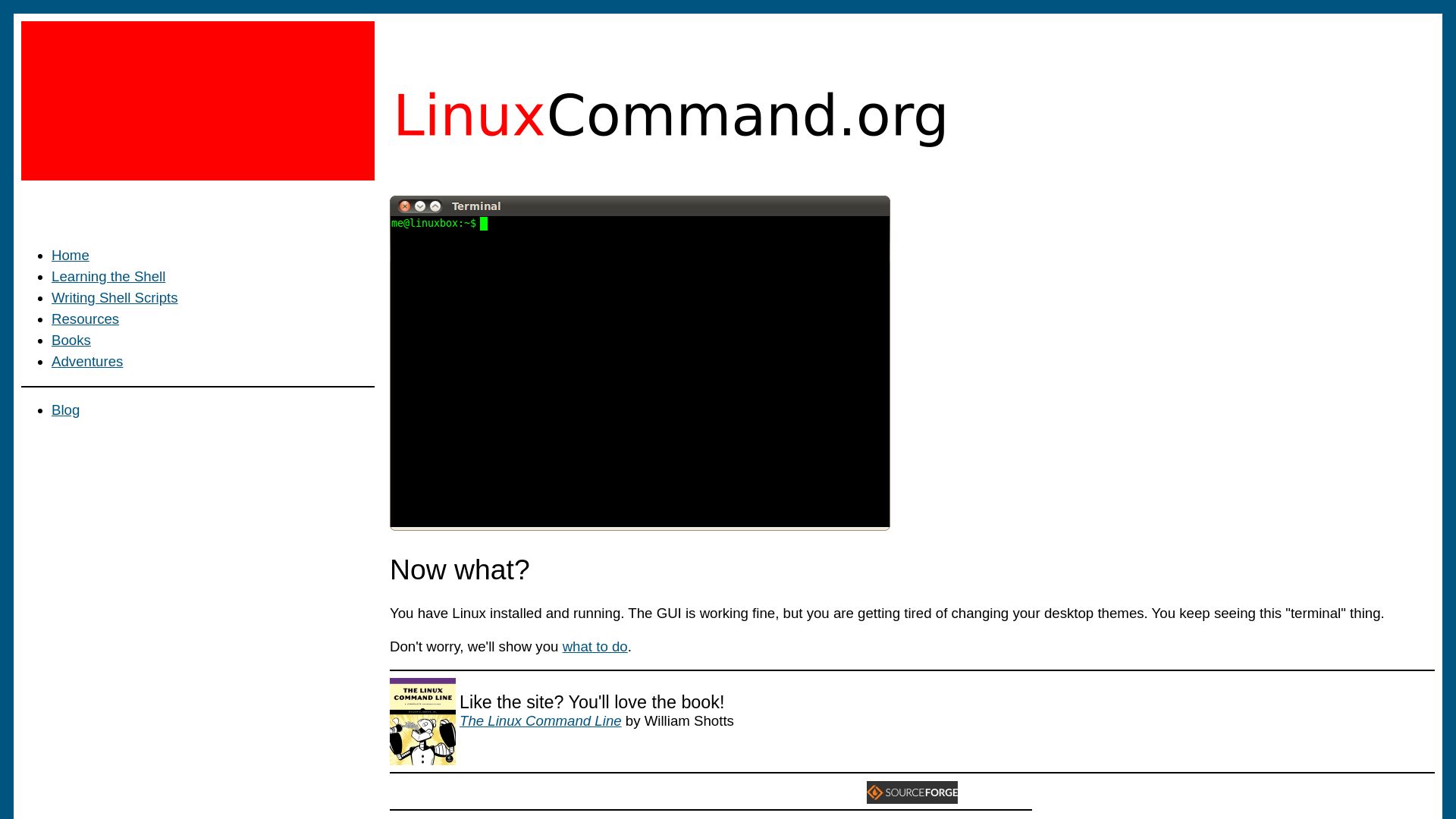 网站状态 linuxcommand.org 是  在线的