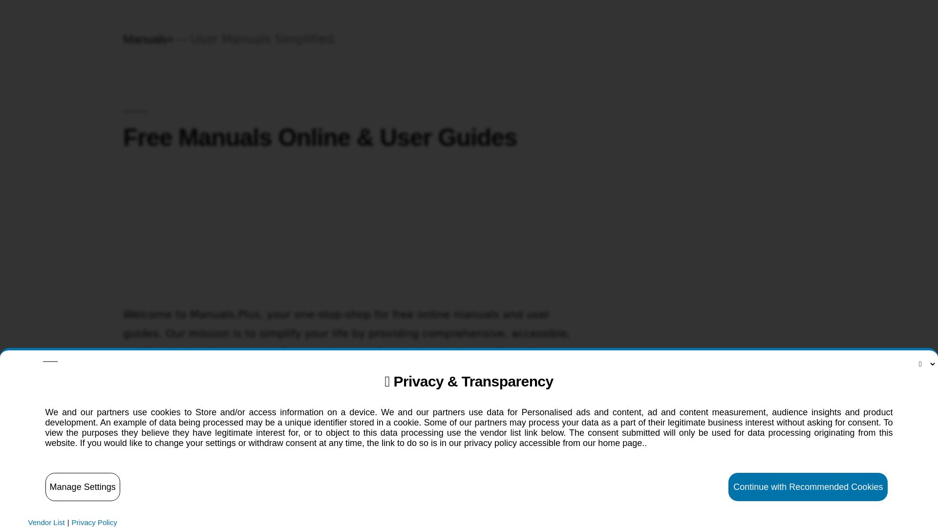 网站状态 manuals.plus 是  在线的