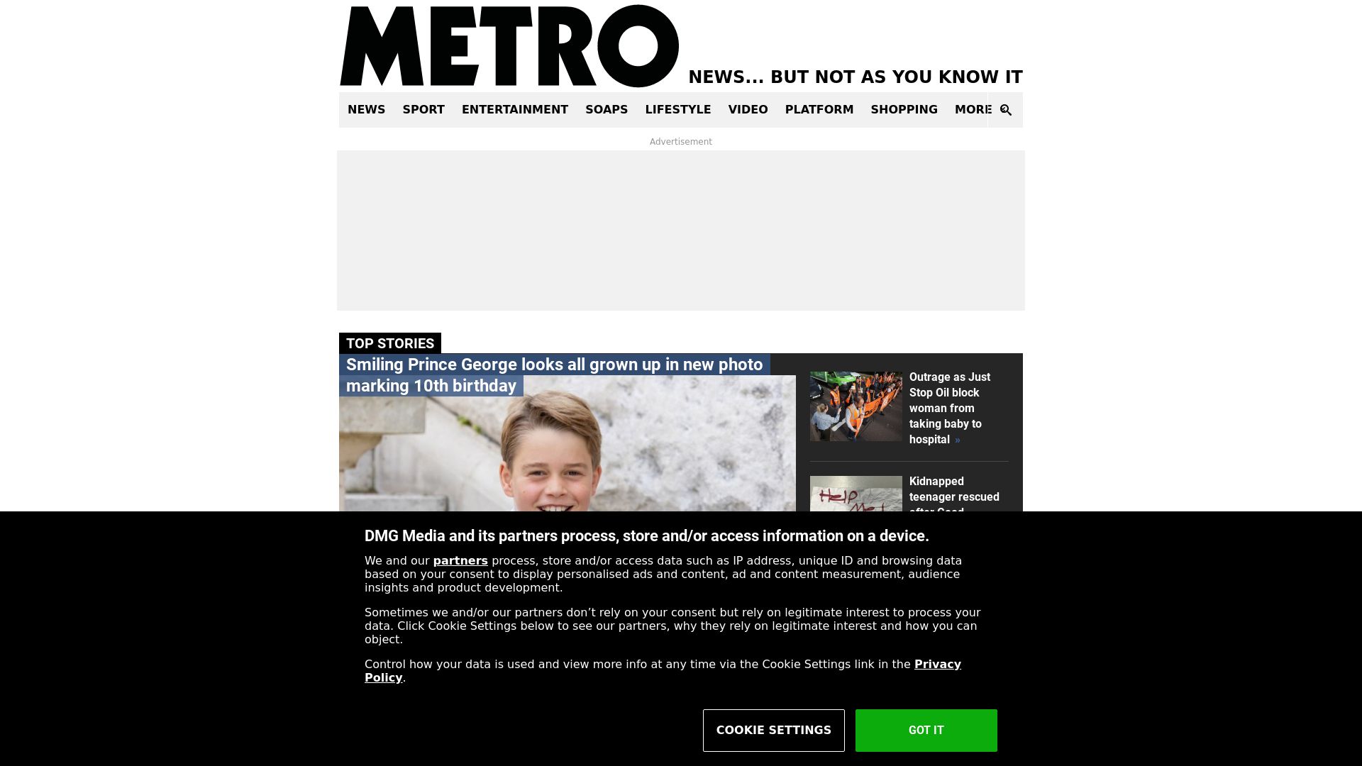 网站状态 metro.co.uk 是  在线的
