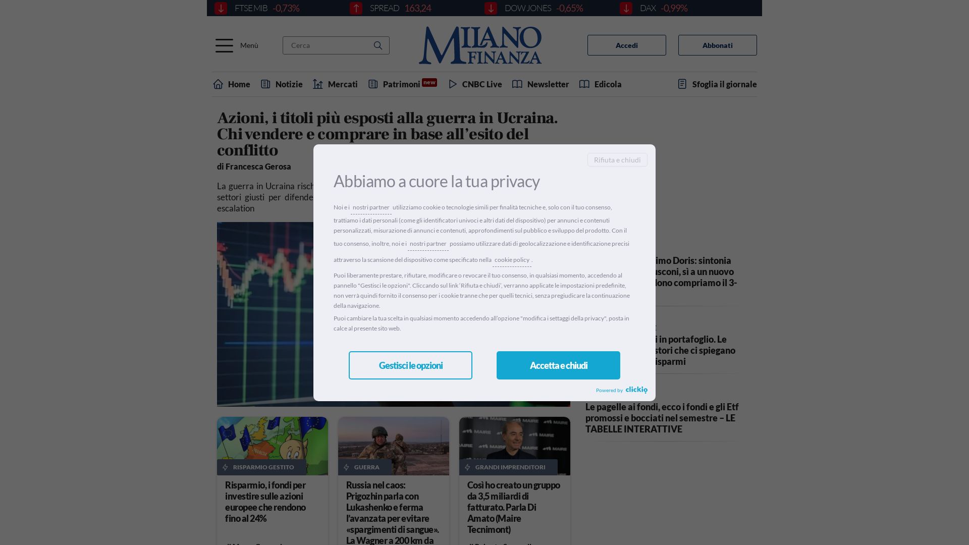 网站状态 milanofinanza.it 是  在线的