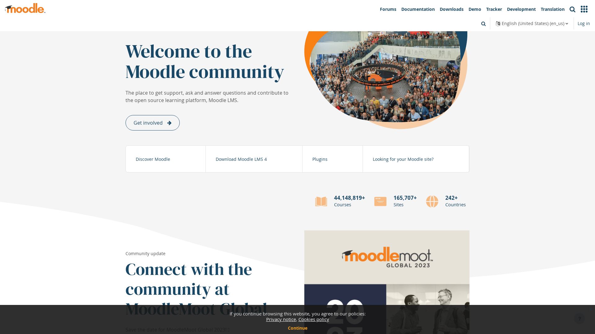网站状态 moodle.org 是  在线的
