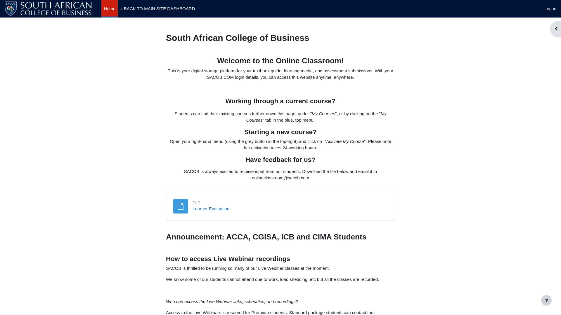 网站状态 moodle.sacob.com 是  在线的