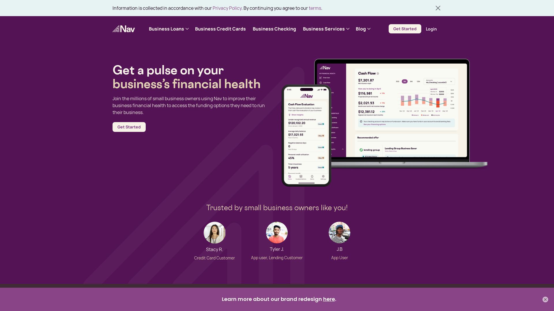 网站状态 nav.com 是  在线的