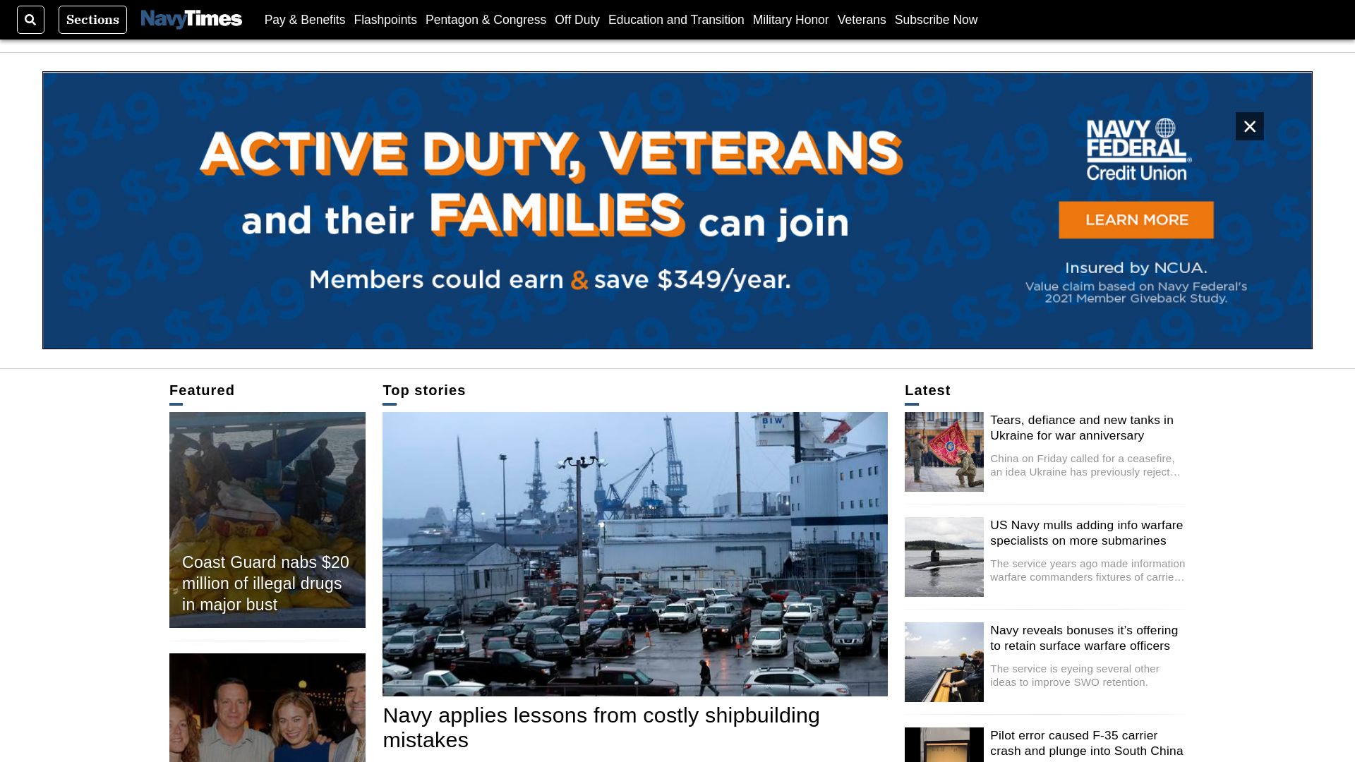 网站状态 navytimes.com 是  在线的