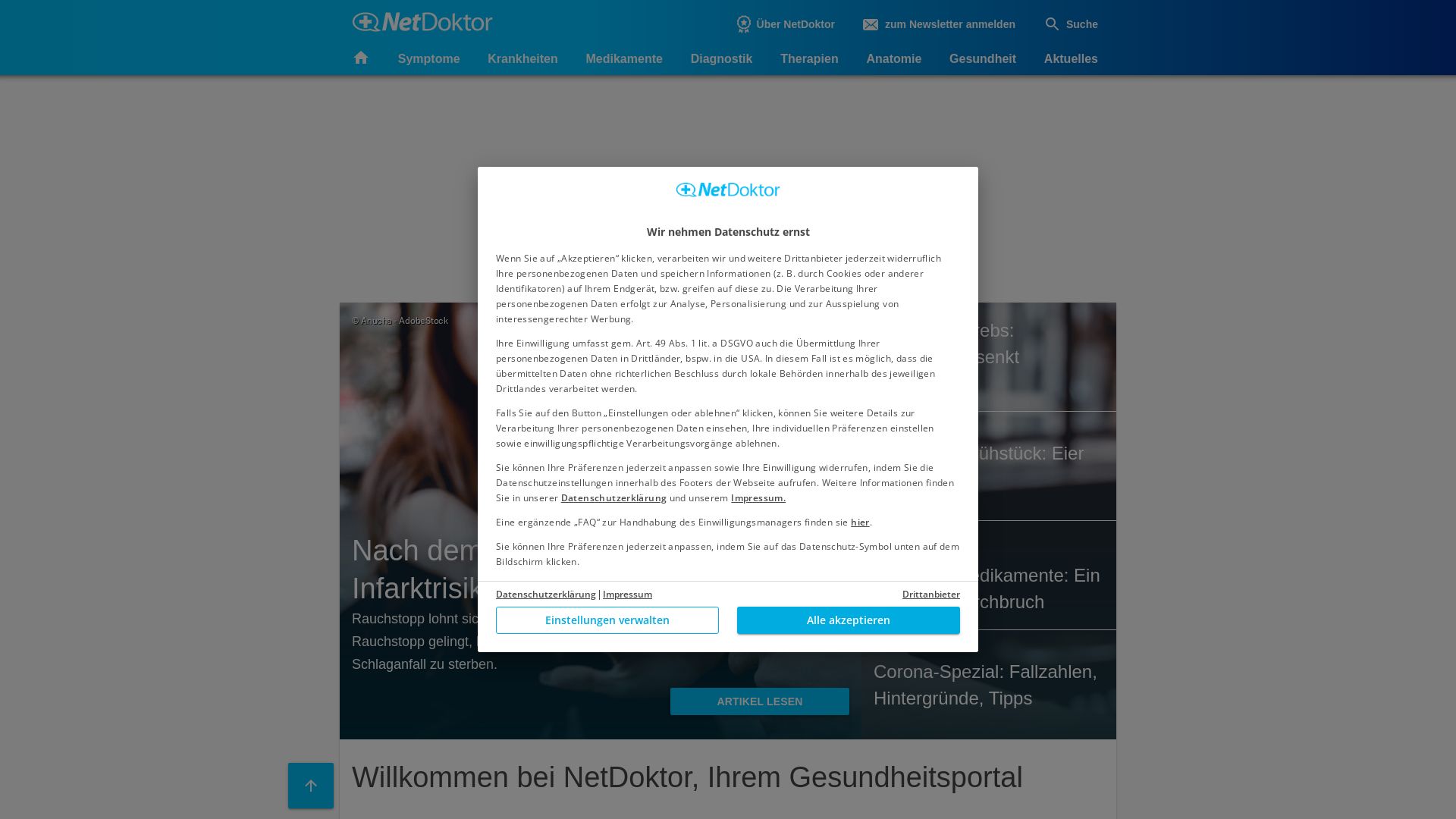 网站状态 netdoktor.de 是  在线的