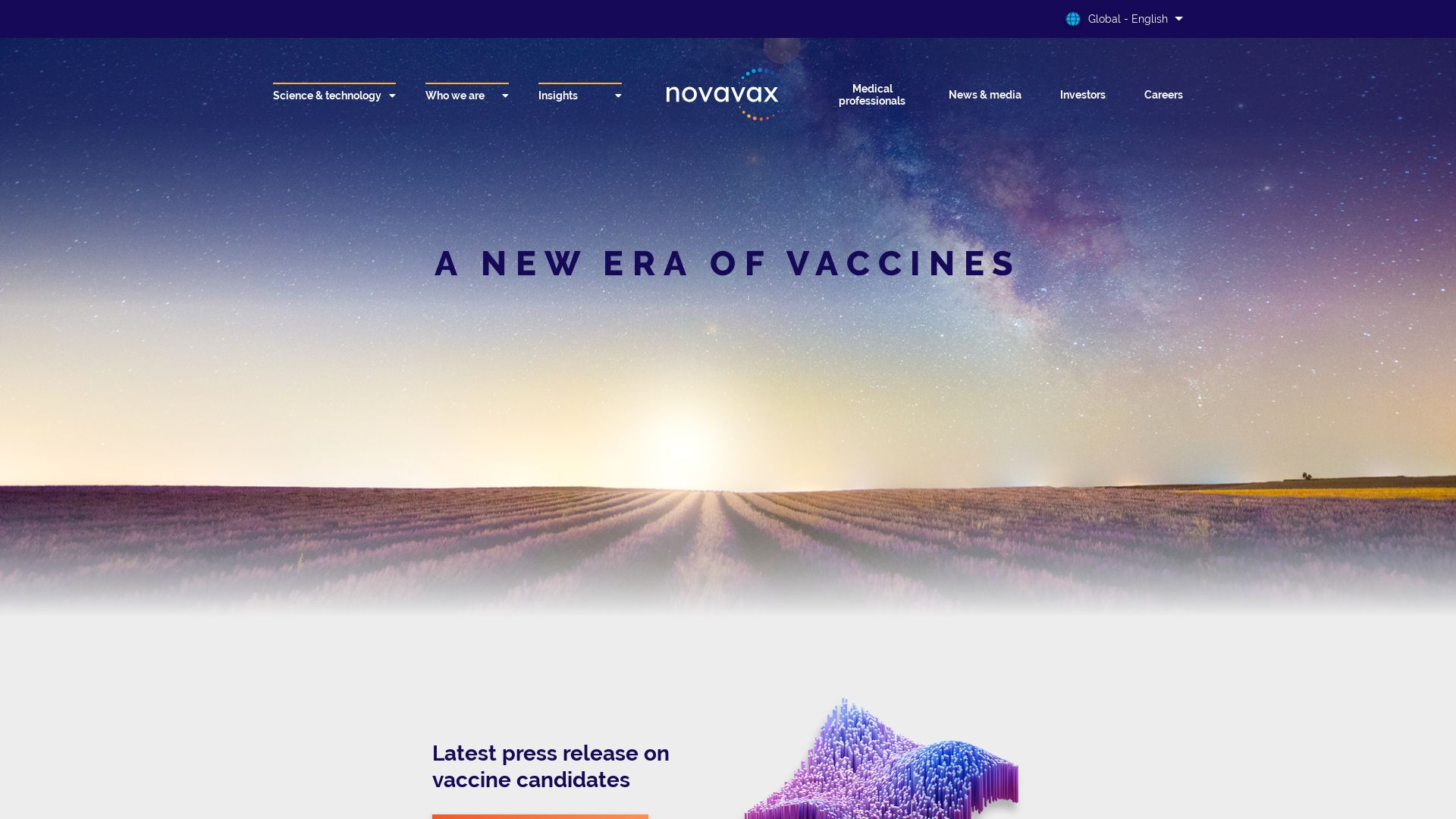 网站状态 novavax.com 是  在线的