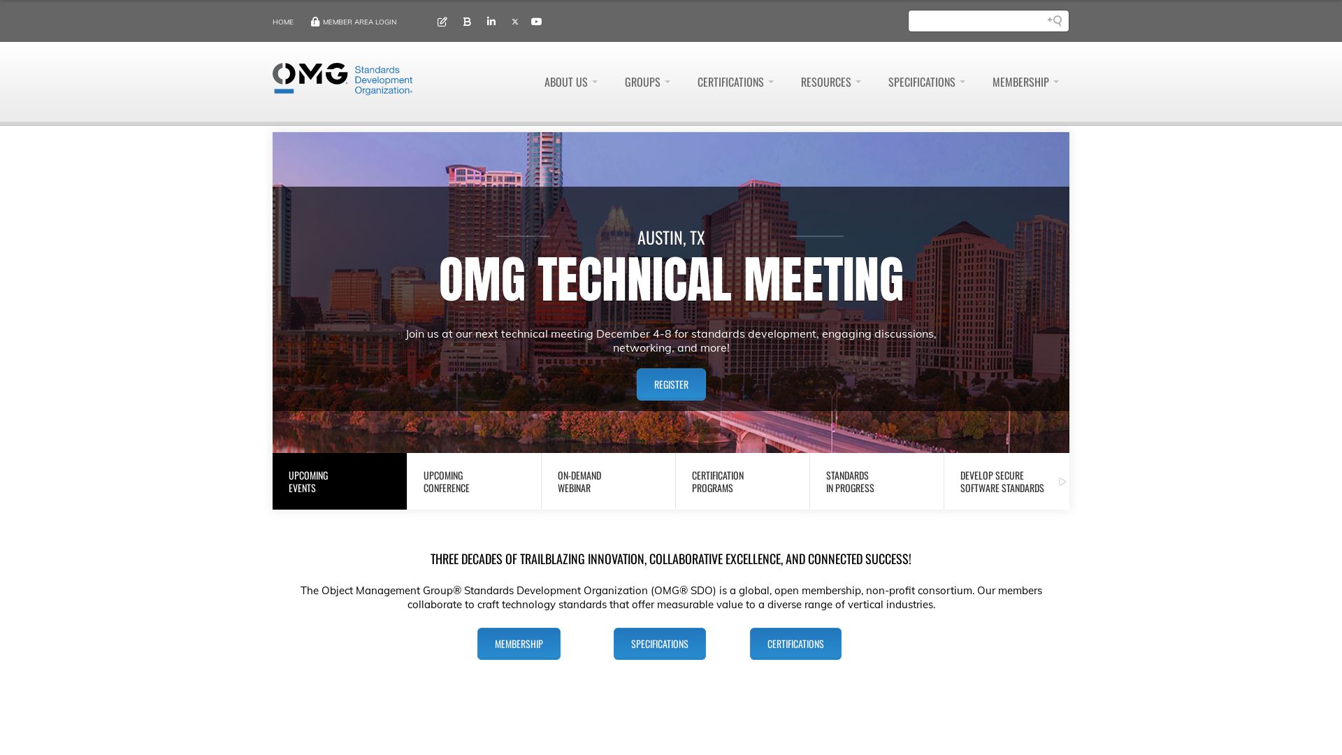 网站状态 omg.org 是  在线的