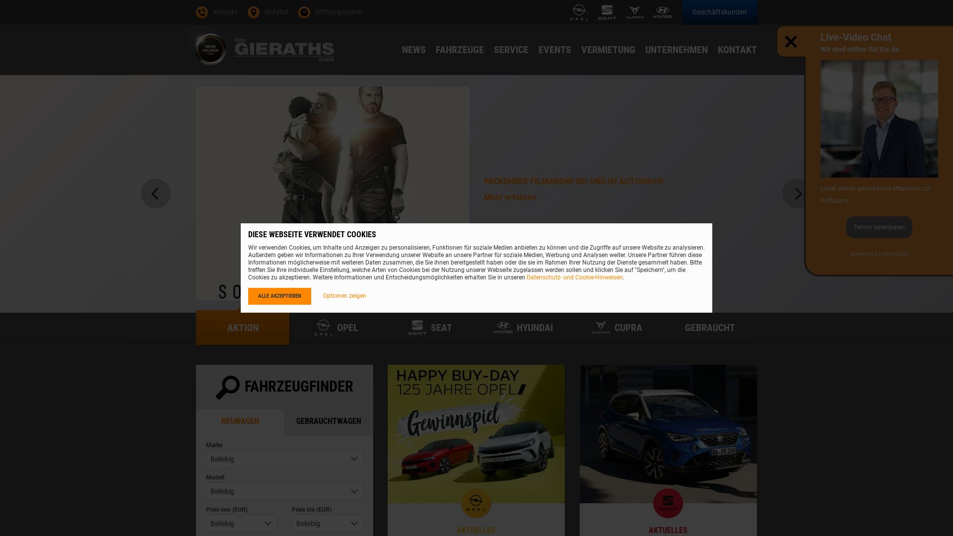 网站状态 opel-gieraths.de 是  在线的