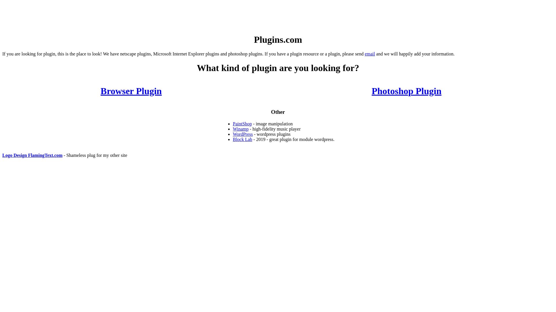 网站状态 plugins.com 是  在线的