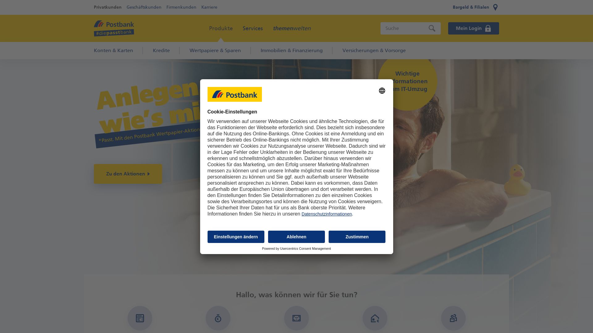 网站状态 postbank.de 是  在线的