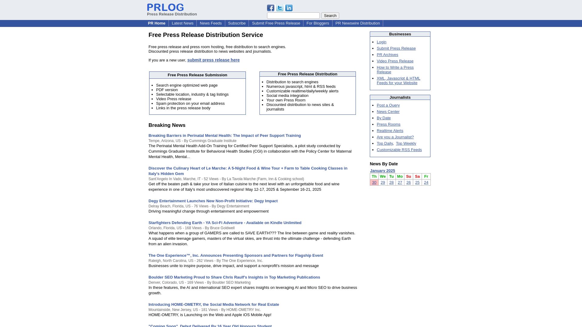 网站状态 prlog.org 是  在线的