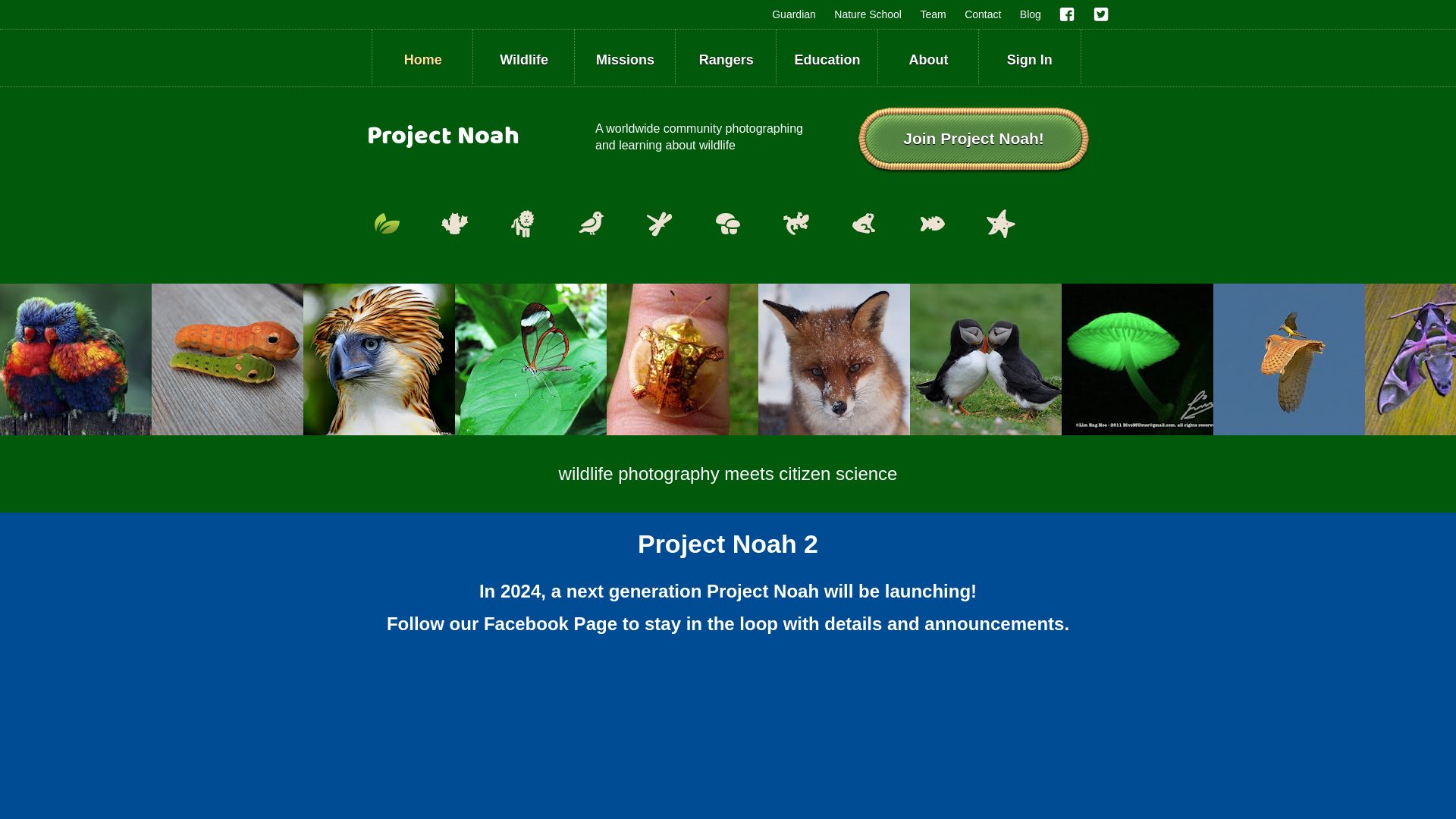 网站状态 projectnoah.org 是  在线的
