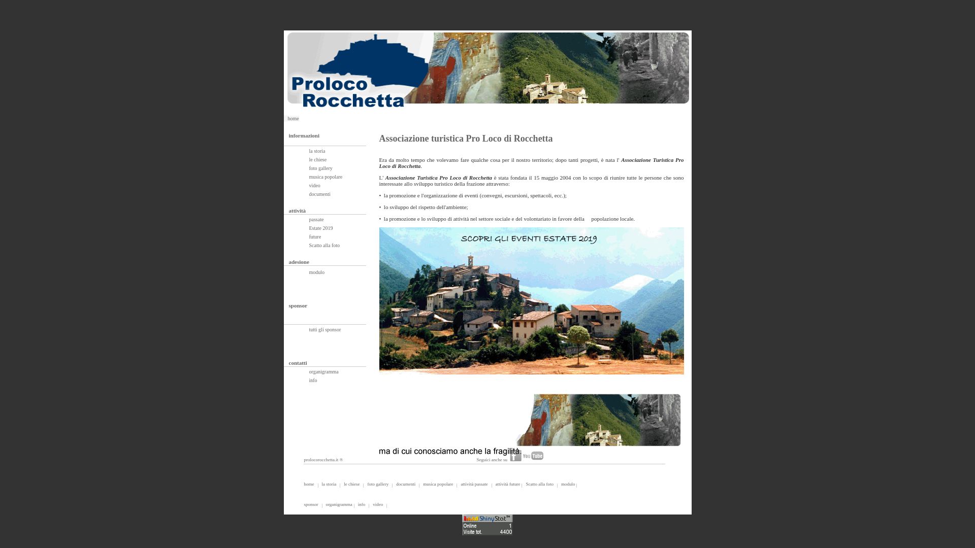 网站状态 prolocorocchetta.it 是  在线的