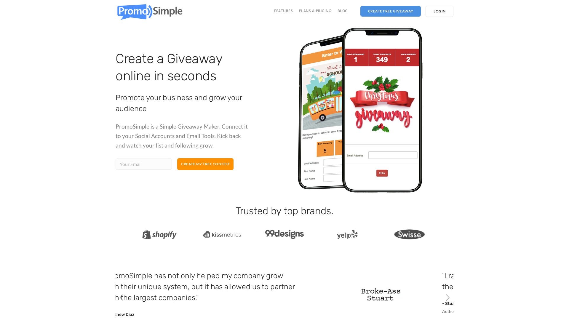 网站状态 promosimple.com 是  在线的