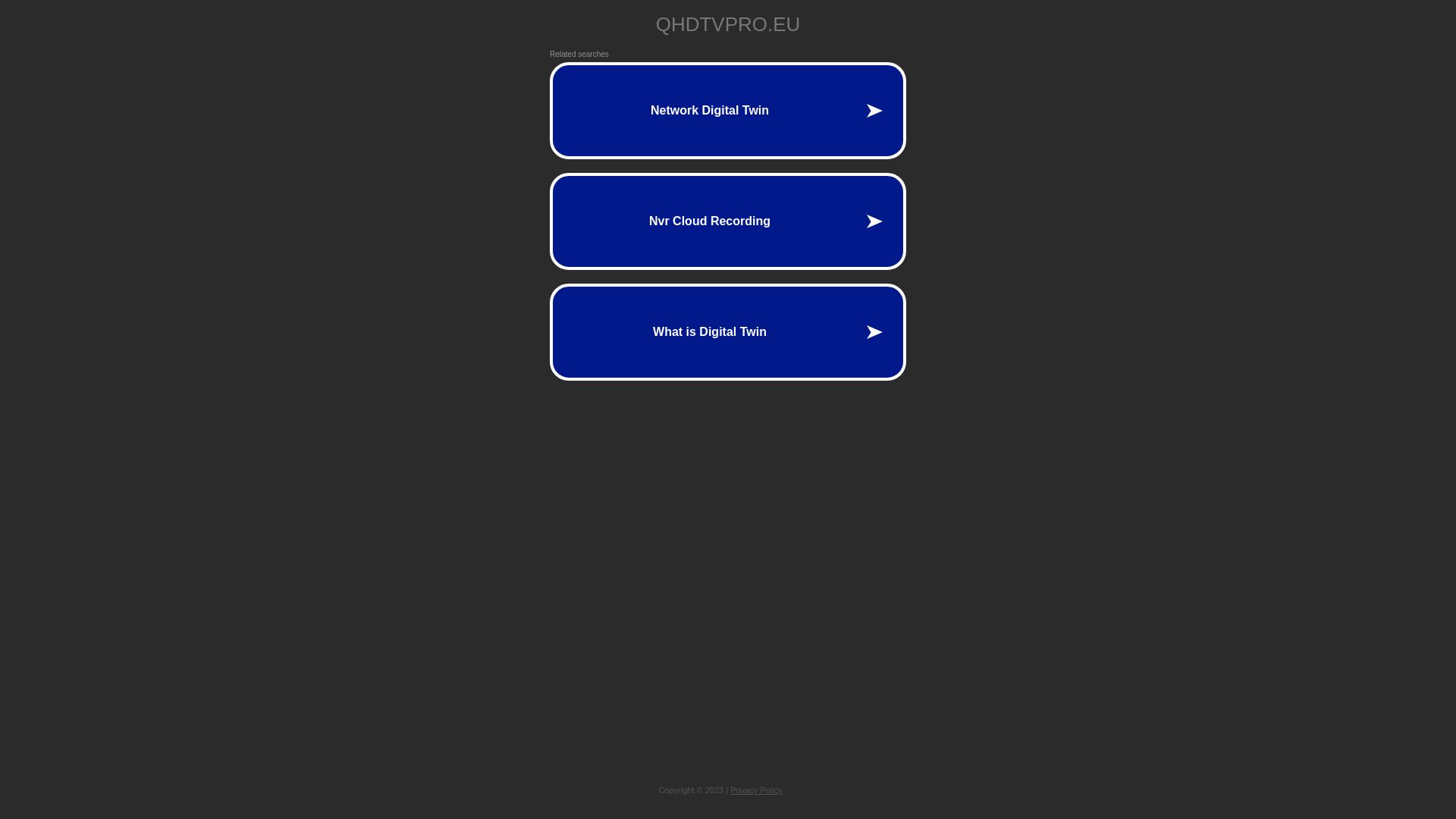 网站状态 qhdtvpro.eu 是  在线的