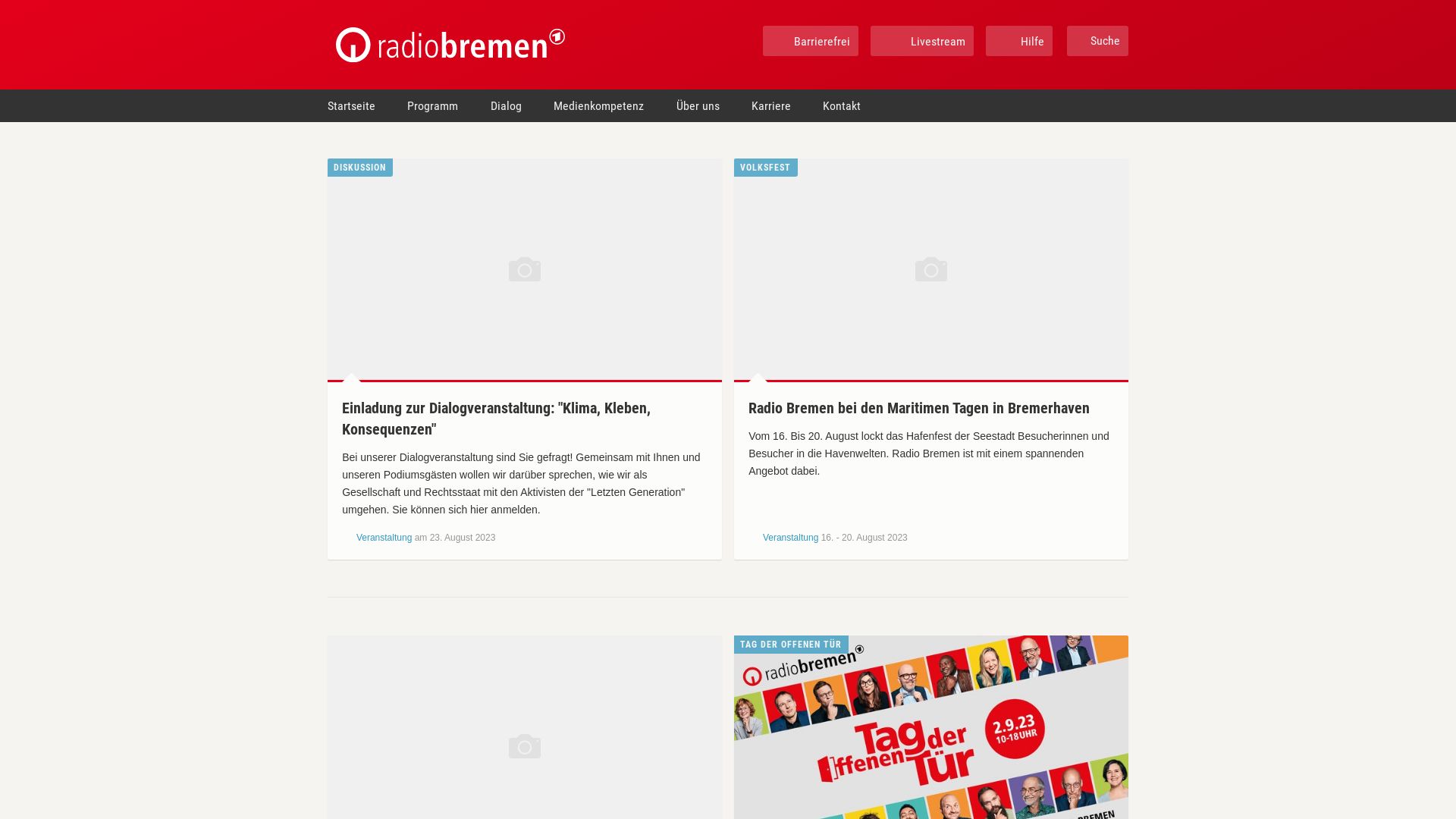 网站状态 radiobremen.de 是  在线的