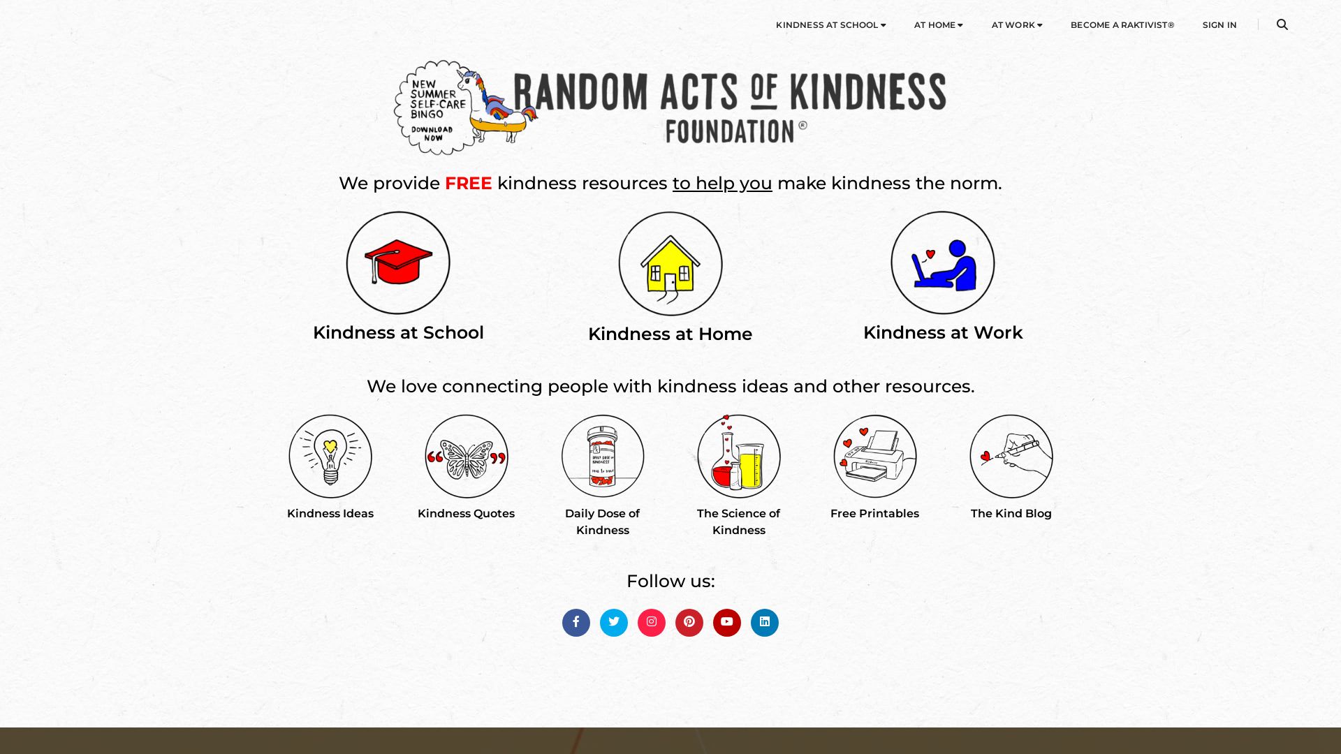网站状态 randomactsofkindness.org 是  在线的