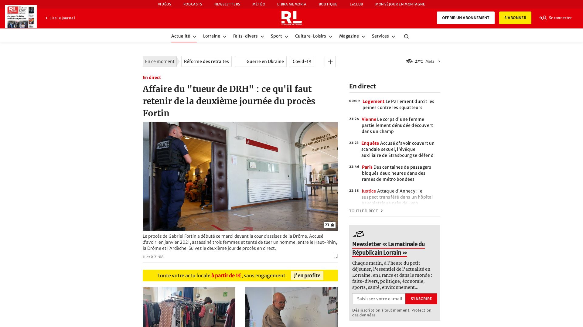 网站状态 republicain-lorrain.fr 是  在线的