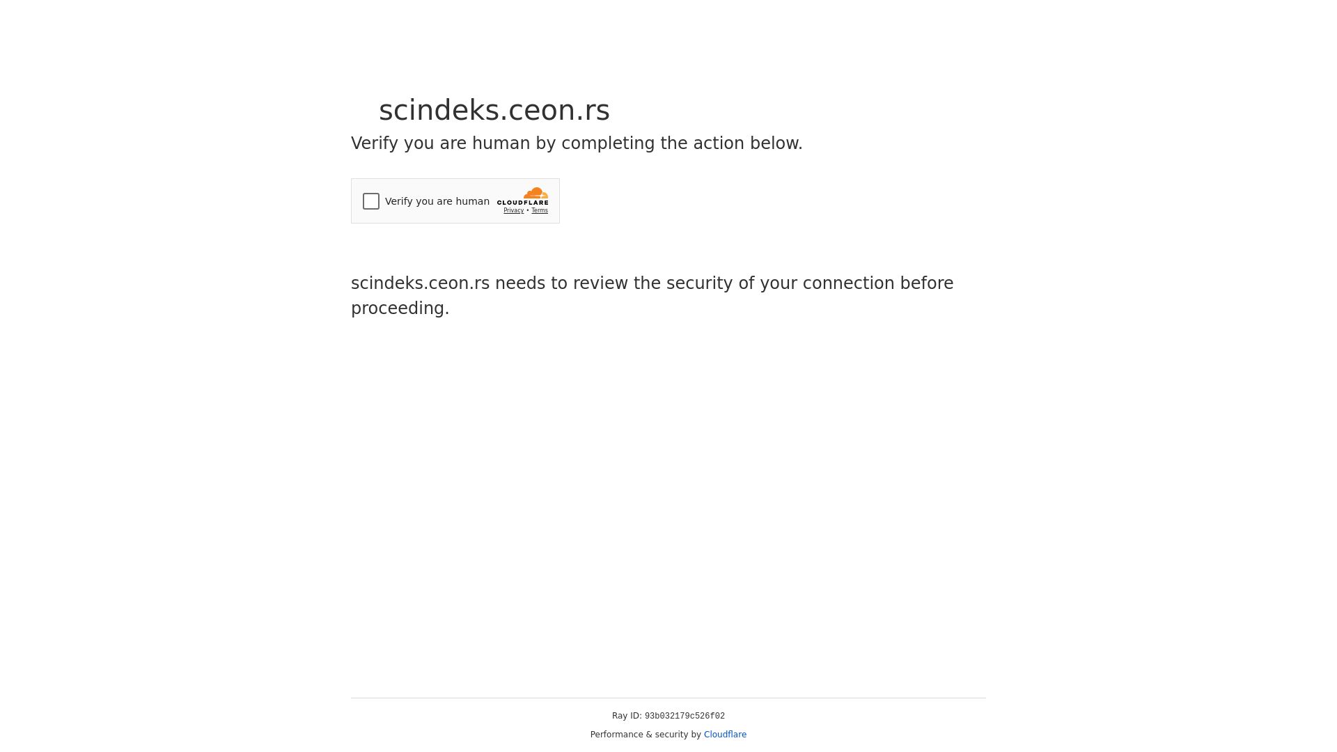 网站状态 scindeks.ceon.rs 是  在线的