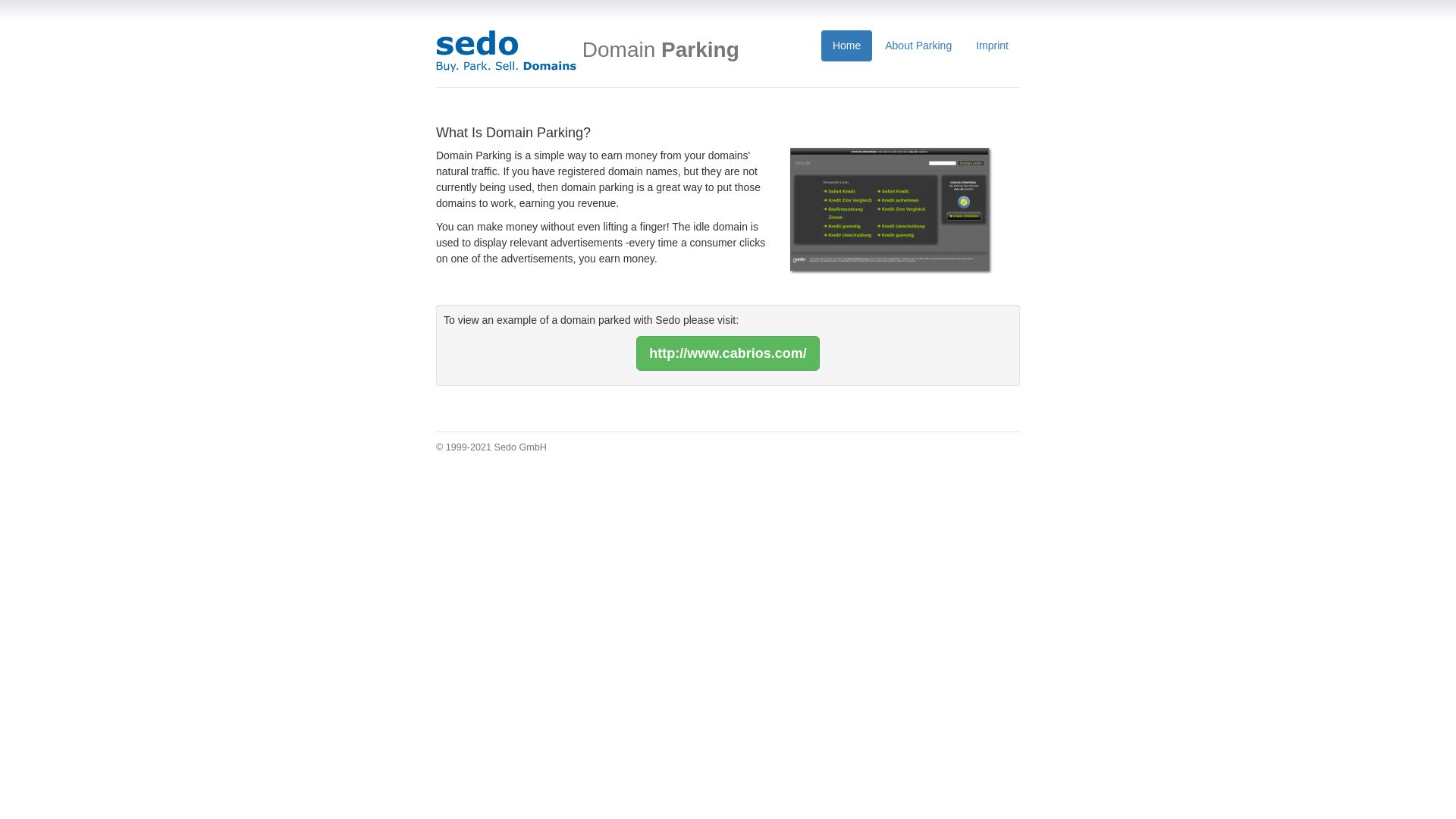 网站状态 sedoparking.com 是  在线的