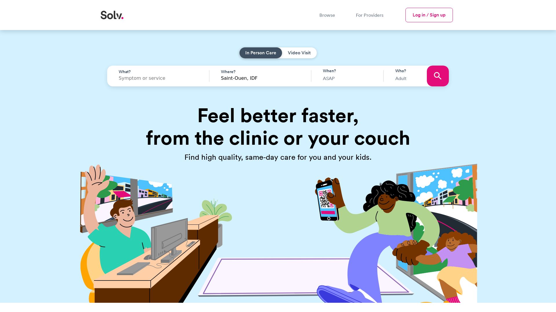 网站状态 solvhealth.com 是  在线的