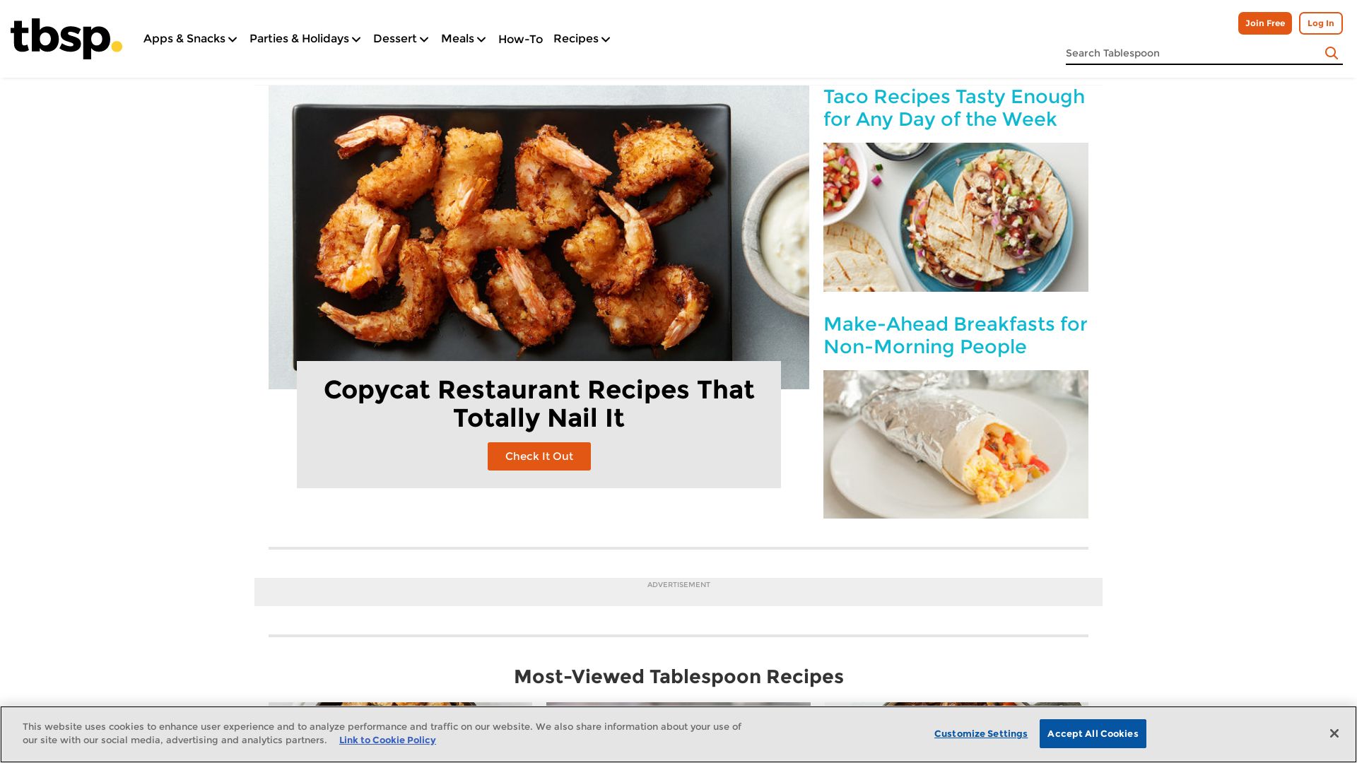 网站状态 tablespoon.com 是  在线的