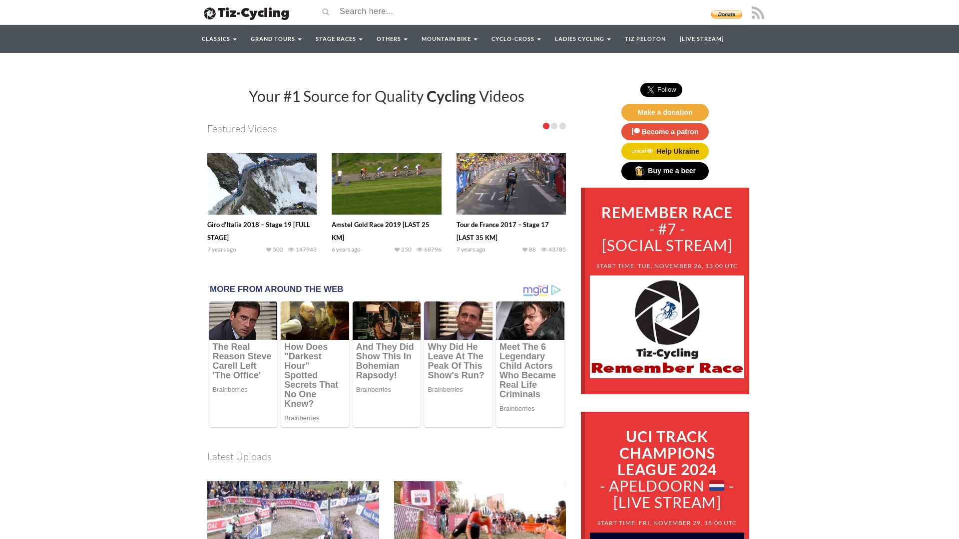 网站状态 tiz-cycling.io 是  在线的