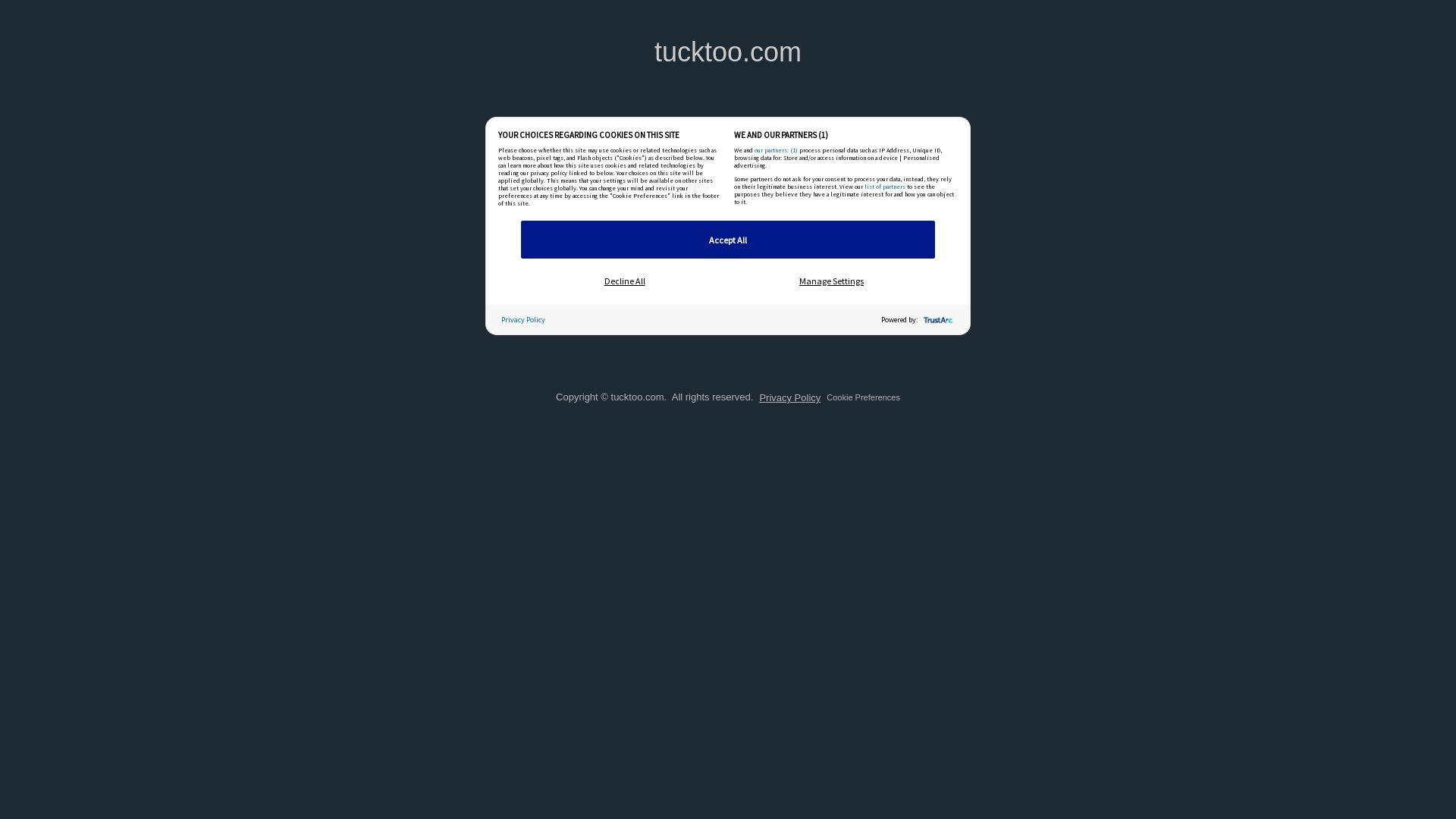 网站状态 tucktoo.com 是  在线的