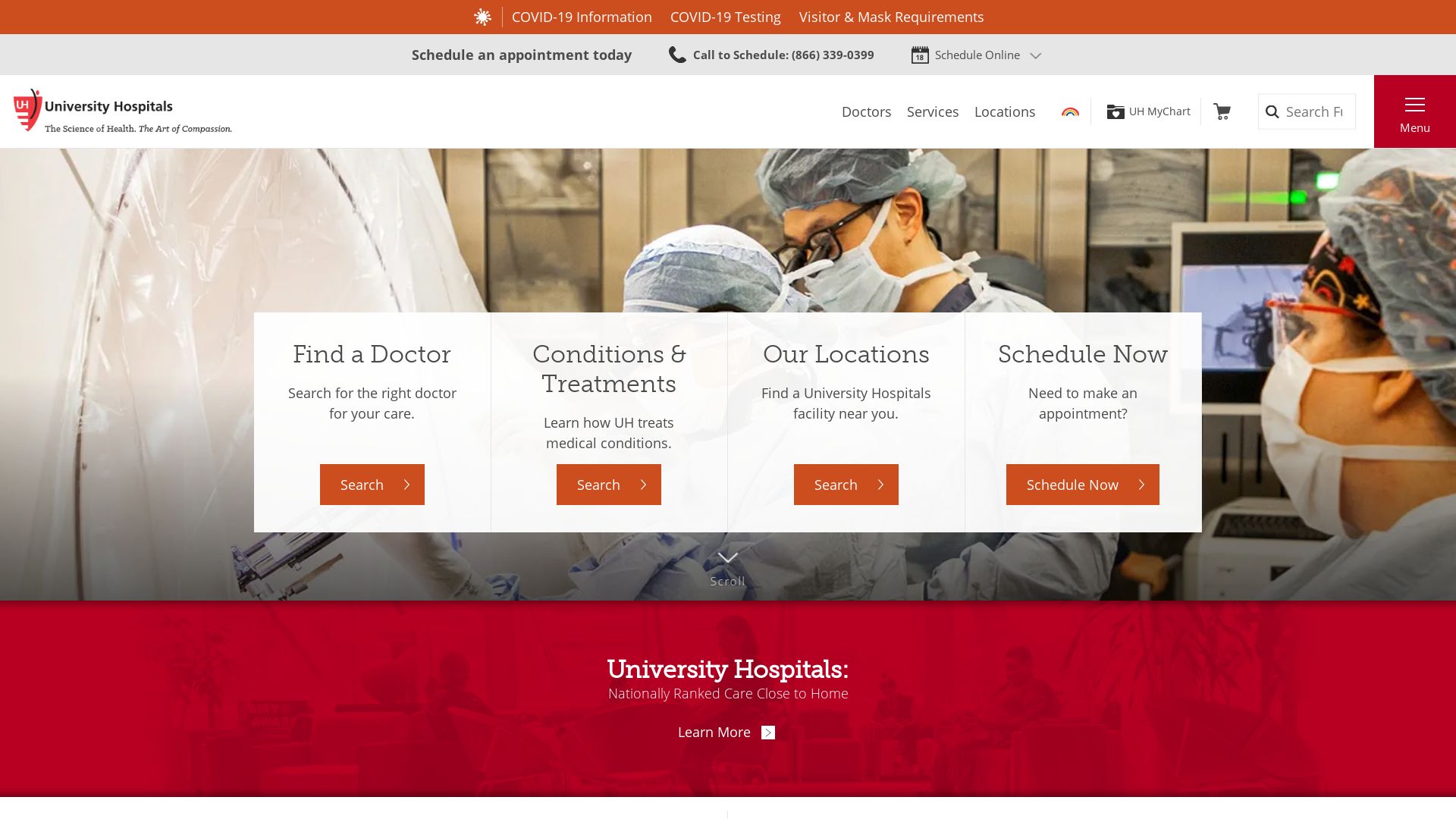 网站状态 uhhospitals.org 是  在线的