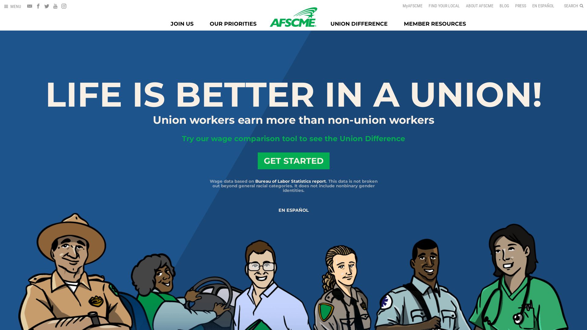 网站状态 union-wages.org 是  在线的