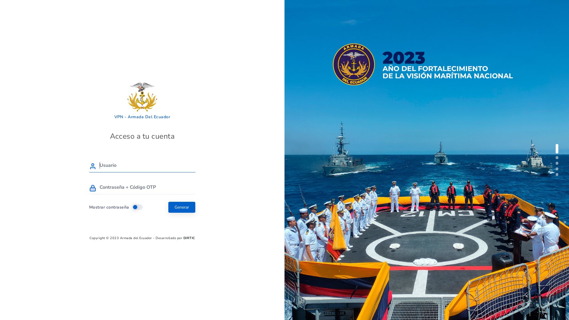 网站状态 vpn.armada.mil.ec 是  在线的