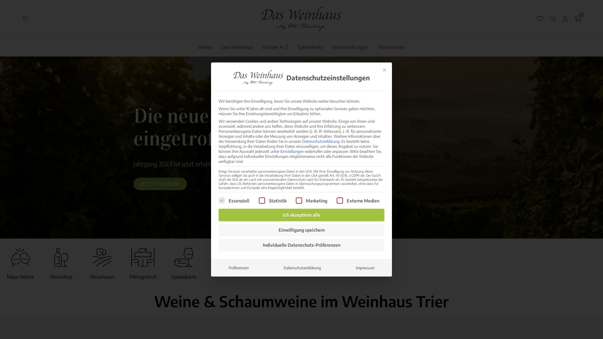网站状态 weinhaus-trier.de 是  在线的